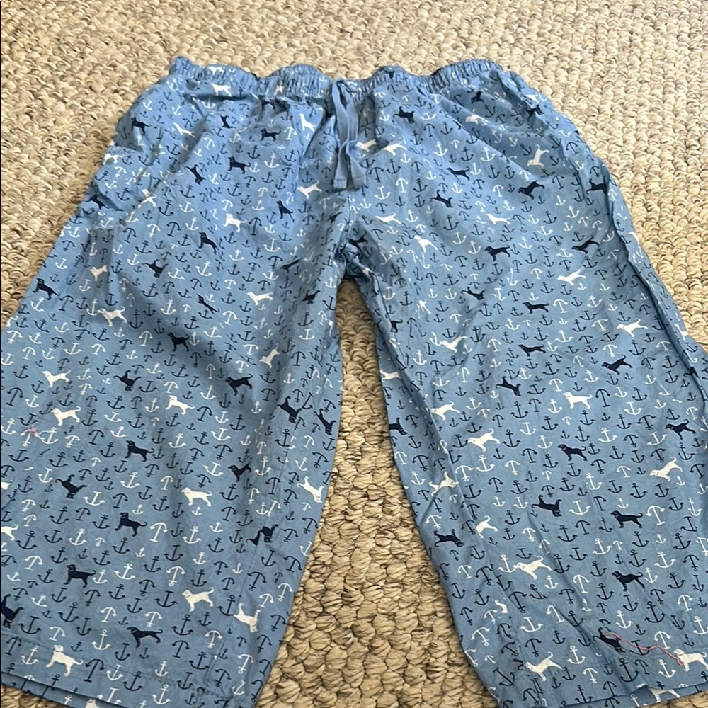 The Black Dog Nautical Blue  Pajama Pants